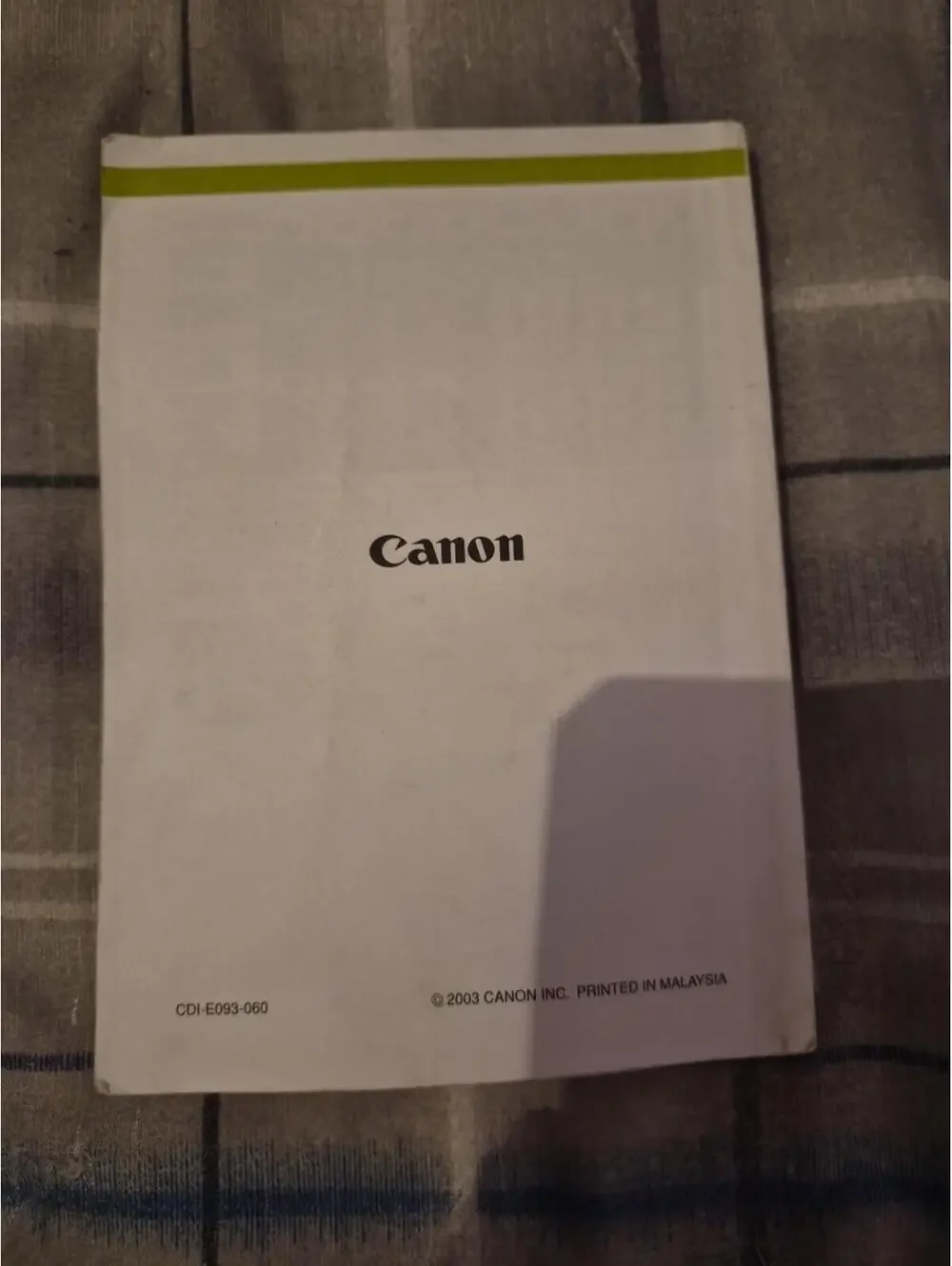 Canon powershot a60
